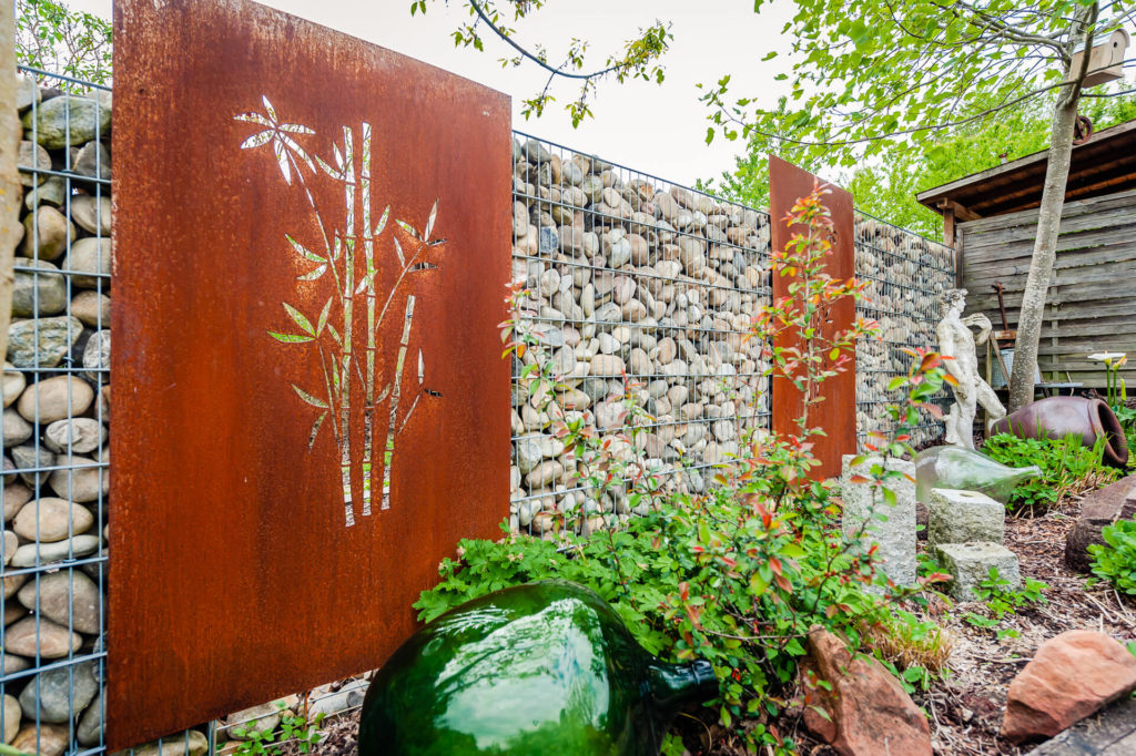 Décoration de jardin en fer à Sarreguemines - Ferfolie - Le jardin de lulu