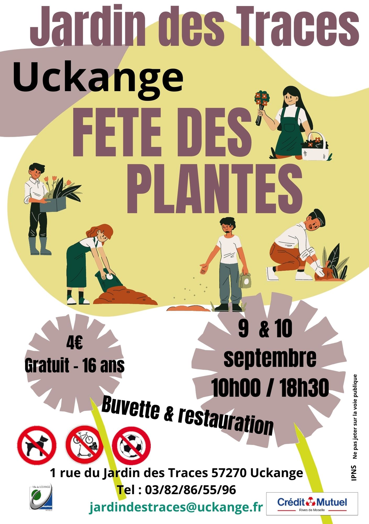You are currently viewing Fete des plantes au jardin des Trace à Uckange